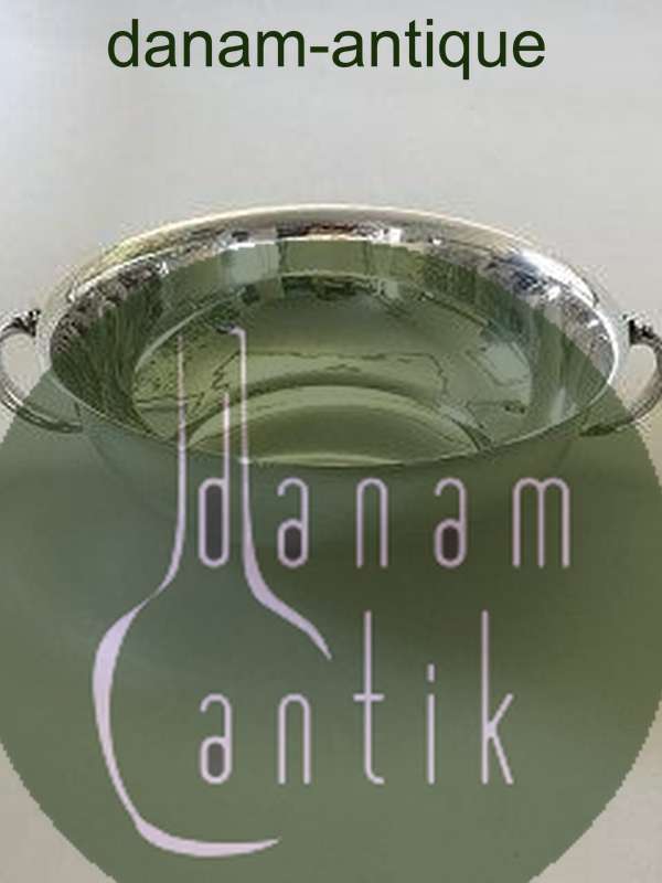 Georg Jensen Sterling Sølv Harald Nielsen Skål med Hanke No 456A