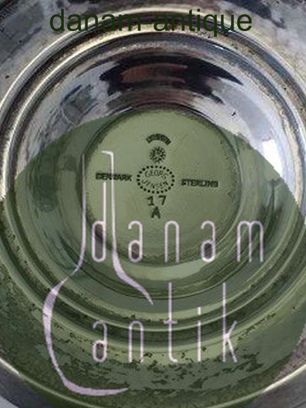 Georg Jensen Sterling Sølv Skål No 17A