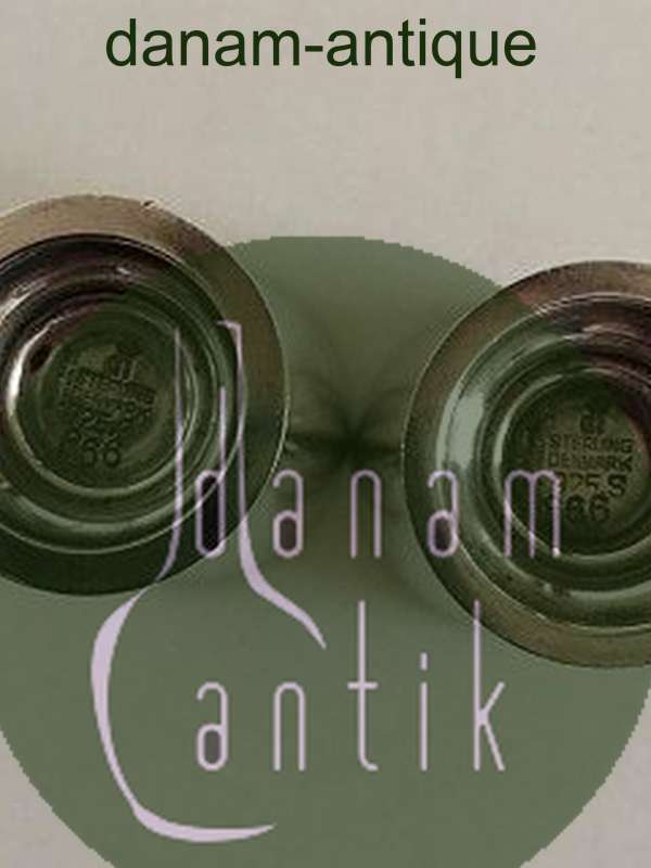 Georg Jensen Sterling Sølv Salt & Peber Sæt No 866