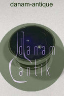 Georg Jensen Silversmiths Ltd Sterling Sølv Pyramide Saltkar No 632 (Blå emalje)