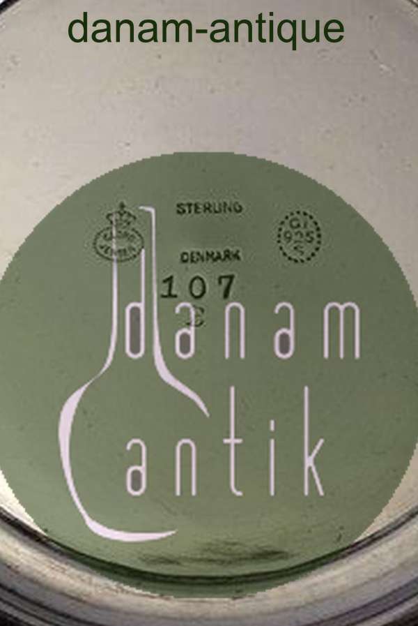 Georg Jensen Sterling Sølv Vase No 107B