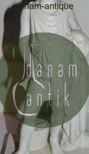 Bing og Grøndahl Biscuit Figur af dreng med fisk