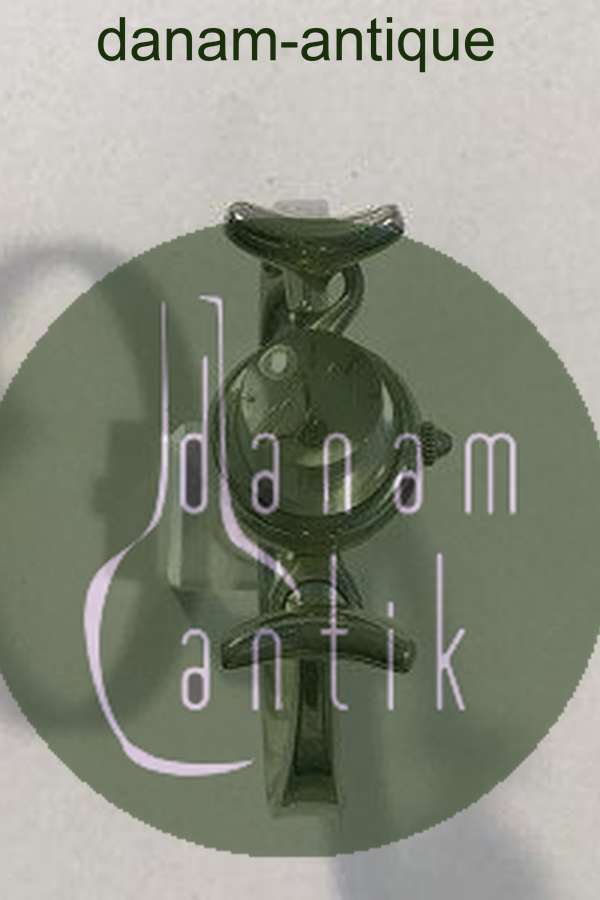 Georg Jensen Sterling Sølv Armbåndsur med Bjergkrystal No 231