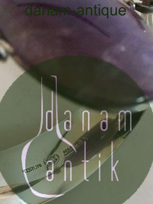 Georg Jensen Sterling Sølv Torun Armring med Ametyst No 203