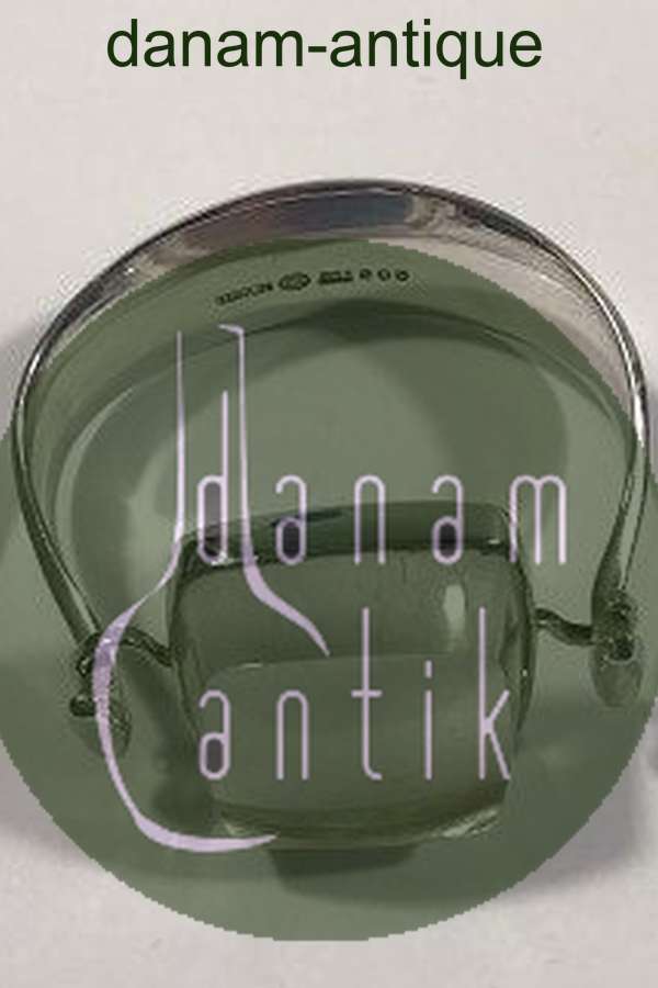 Georg Jensen Sterling Sølv Armring No 203 med Rutil Quartz Torun