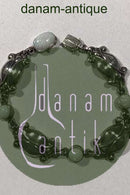 Georg Jensen Sterling Sølv Armlænke No 11 Opal