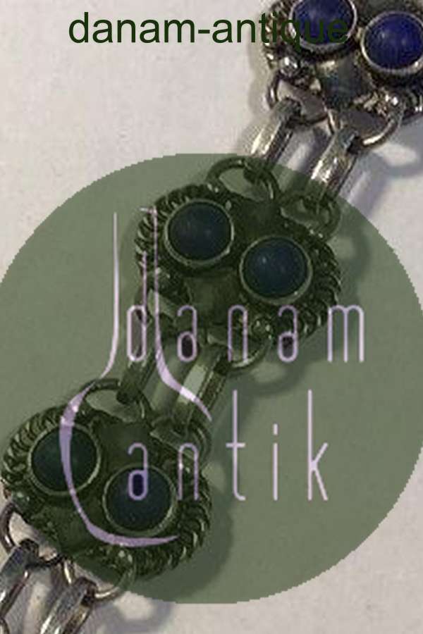 Georg Jensen Sterling Sølv Armlænke No 8