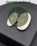 Georg Jensen Sterling Sølv Broche No 357 af Ibe Dahlquist 1970-erne