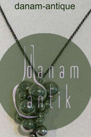 Georg Jensen Sterling Sølv Halskæde Moonlight Grape Vedhæng Stort