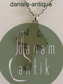 Georg Jensen & Wendel Sterling Sølv Halskæde med Korsvedhæng No 89B