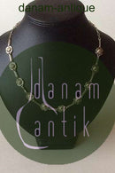 ジョージ ジェンセン スターリングシルバー ネックレス スモールフラワー No 42A 1915-1930年製