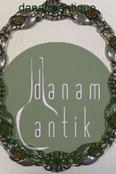 Georg Jensen Sterling Silver Necklace No 1 Raven&Chrysoprase （ジョージ ジェンセン スターリング シルバー ネックレス No 1 レイブン＆クリソプレーズ