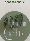 Georg Jensen Sterling Sølv Ovale Manchetknapper No 75A