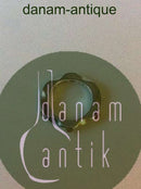 Georg Jensen Sterling Sølv Mirror Ring No 261 med orange månesten