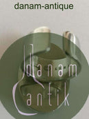 Georg Jensen Sterling Sølv Ring No 188A med Kaffe / Creme farvet Sten.