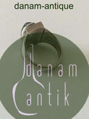 Georg Jensen ヘマタイト付きスターリングシルバー・リング No 84B