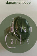 Georg Jensen Sterling Silver Ring No 46A ヘマタイト・ストーン付