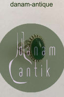 ジョージ ジェンセン シルバー リング No9 グリーン アゲート