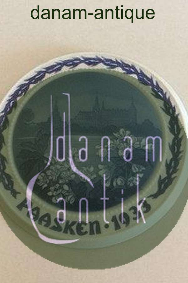 Bing & Grøndahl Påskeplatte fra 1933