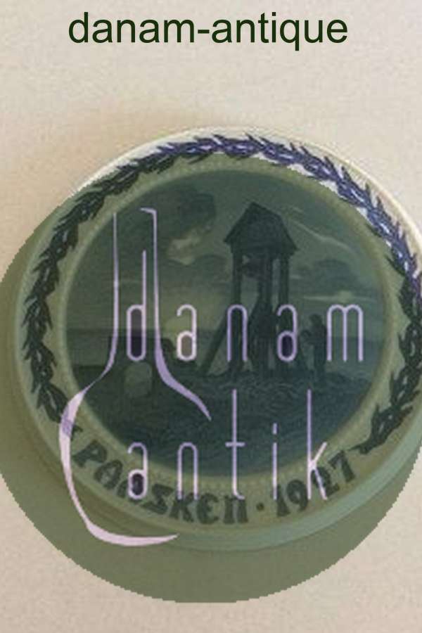 Bing & Grøndahl Påskeplatte fra 1927