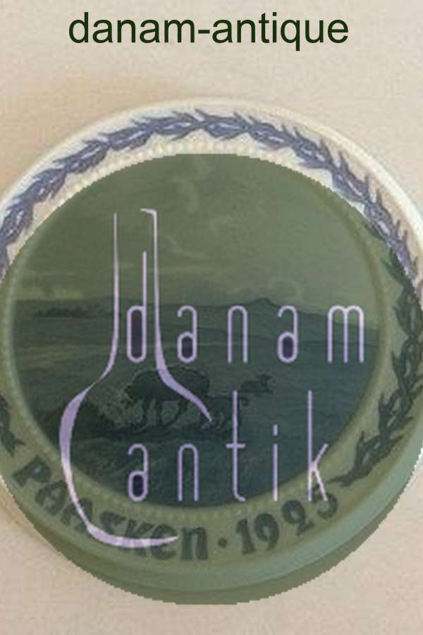 Bing & Grøndahl Påskeplatte fra 1925