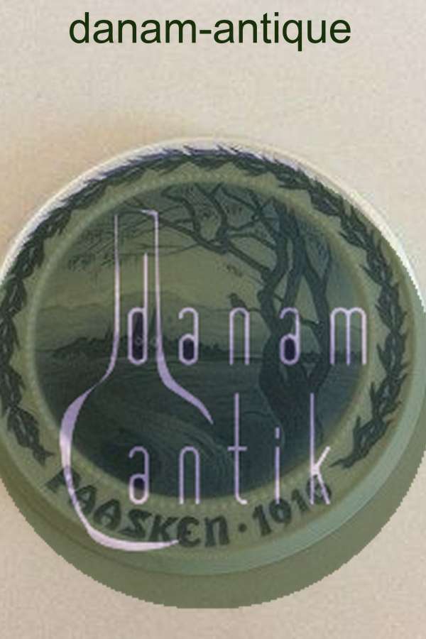 Bing & Grøndahl Påskeplatte fra 1916