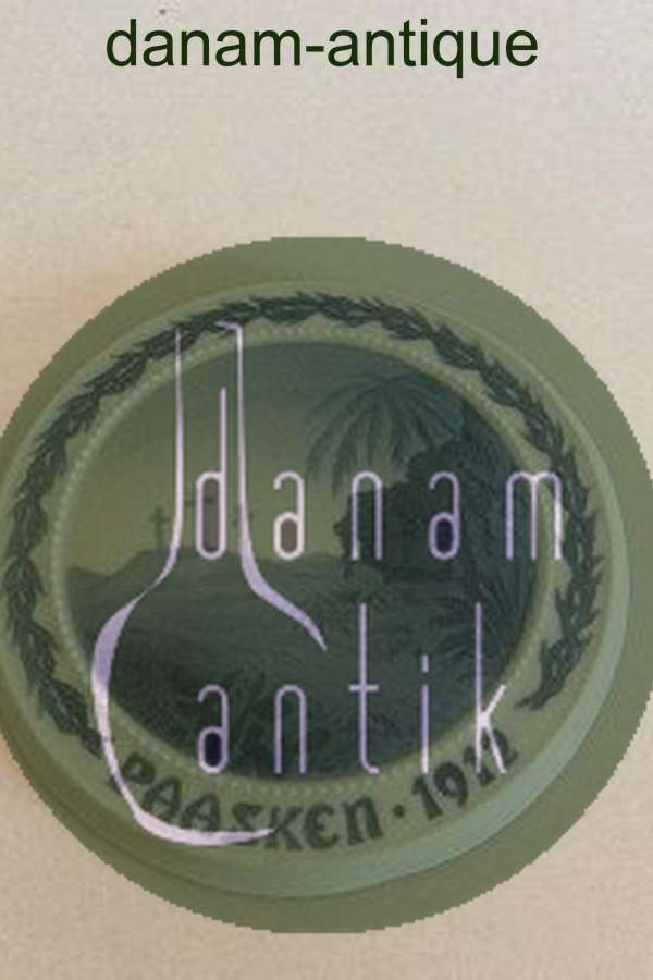 Bing & Grøndahl Påskeplatte fra 1912