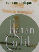 Bing og Grøndahl Santa Claus Collection 1998 Platte - Julemanden i Australien