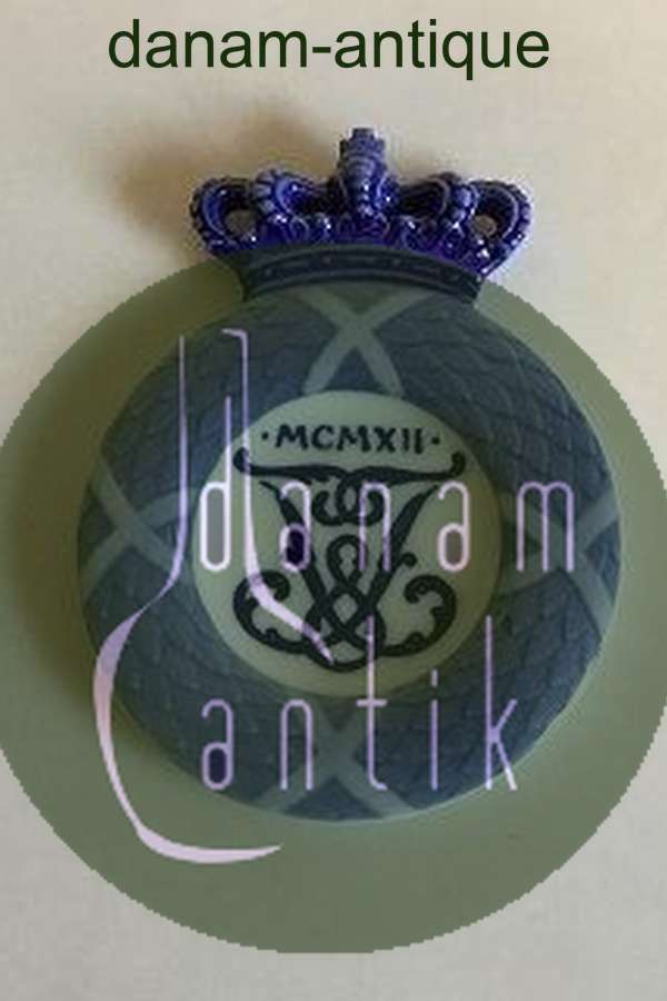 Royal Copenhagen Mindeplatte fra 1912 RC-CM138