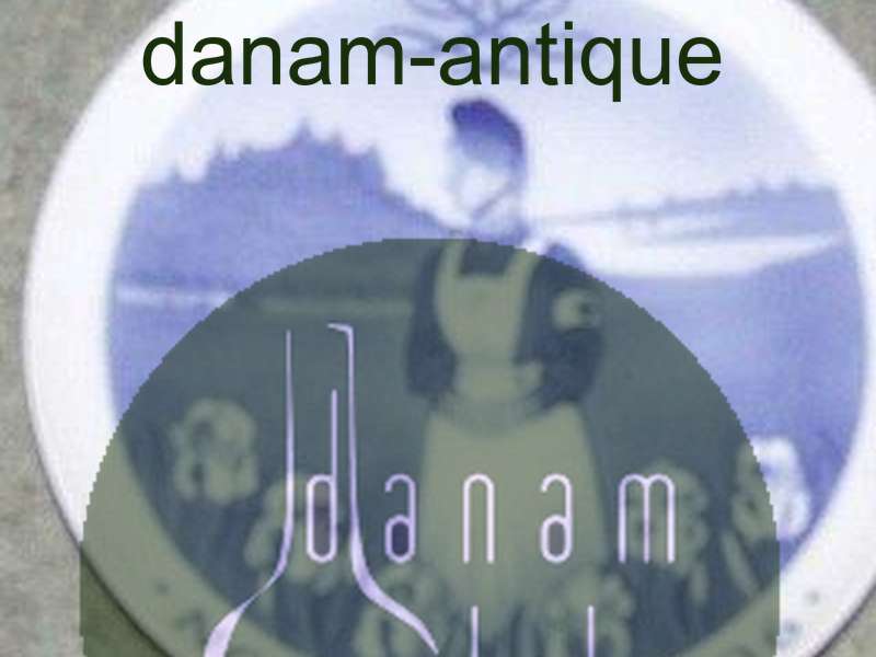 Royal Copenhagen Mindeplatte fra 1906 RC-CM65