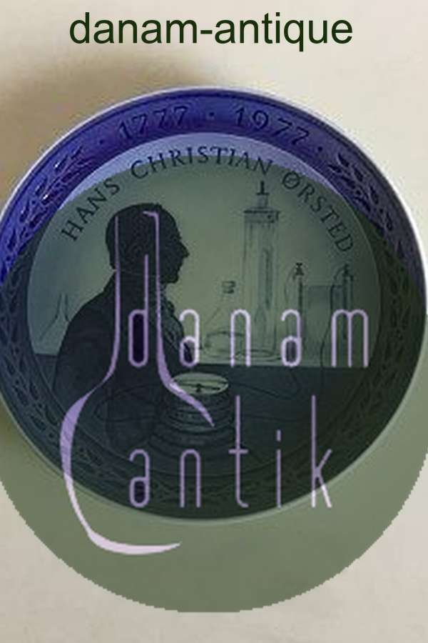 Royal Copenhagen jubilæumsplatte 1977 med