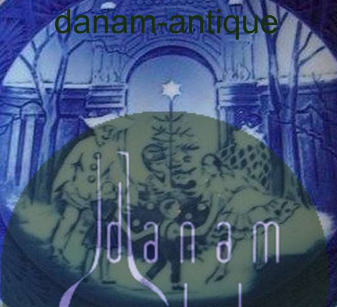 Royal Copenhagen Kgl Juleplatte 1990