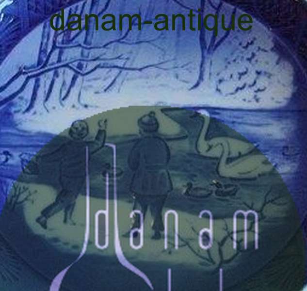 Royal Copenhagen Kgl Juleplatte 1987