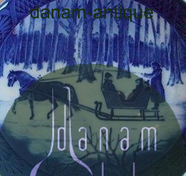 Royal Copenhagen Kgl Juleplatte 1984