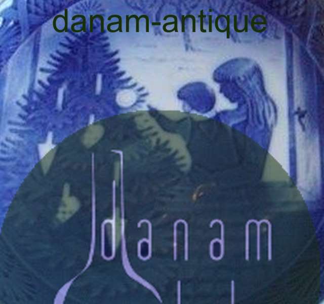 Royal Copenhagen Kgl Juleplatte 1981