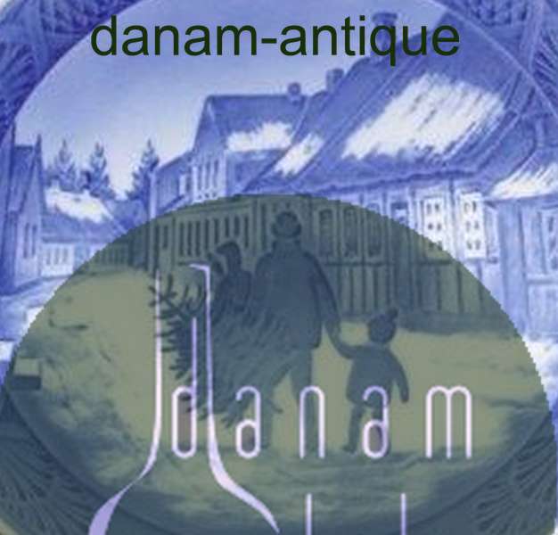 Royal Copenhagen Kgl Juleplatte 1980