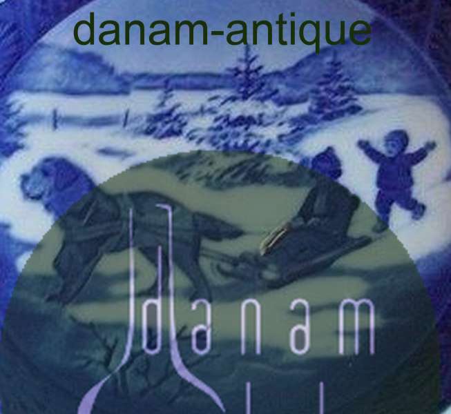 Royal Copenhagen Kgl. Juleplatte 1986