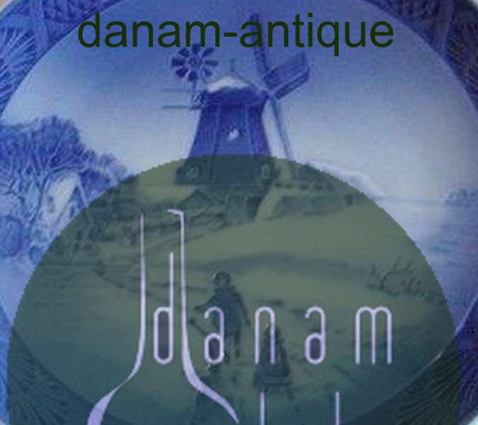 Royal Copenhagen Kgl Juleplatte 1963