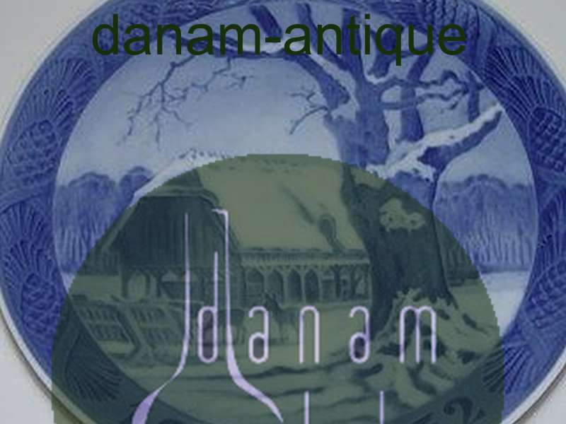 Royal Copenhagen Kgl Juleplatte 1952