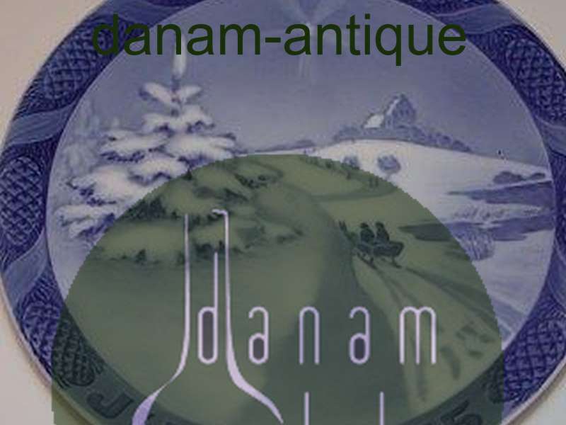 Royal Copenhagen Kgl Juleplatte 1915