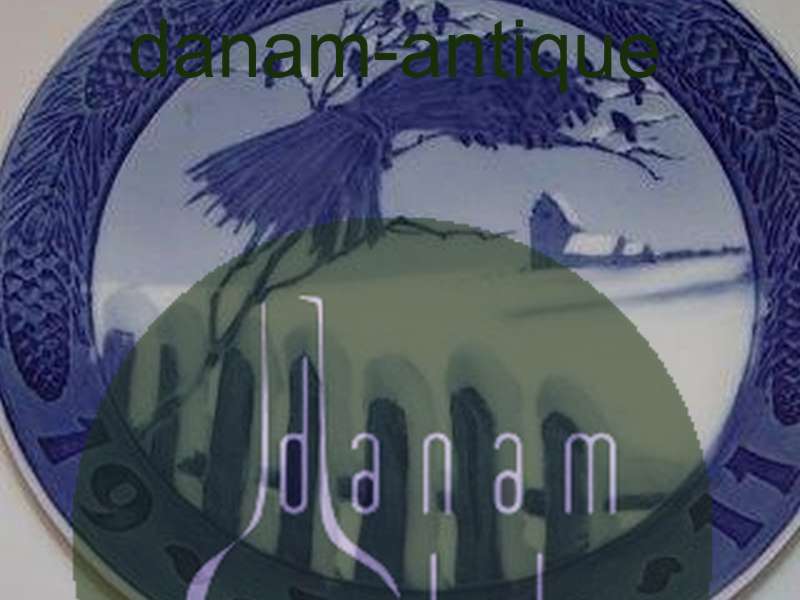 Royal Copenhagen Kgl Juleplatte 1911