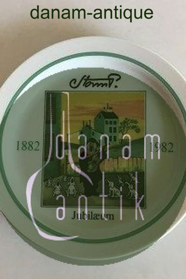 Royal Copenhagen Storm P Jubilæums Platte no. 6