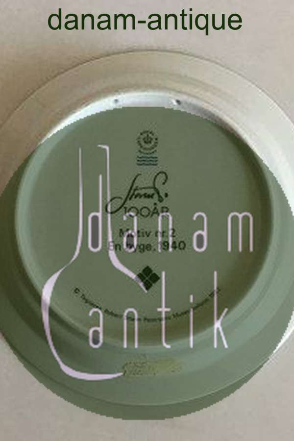 Royal Copenhagen Storm P Jubilæums Platte no. 2