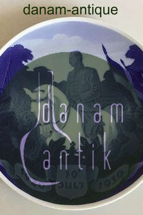 Royal Copenhagen Mindeplatte fra 1929 RC-CM263