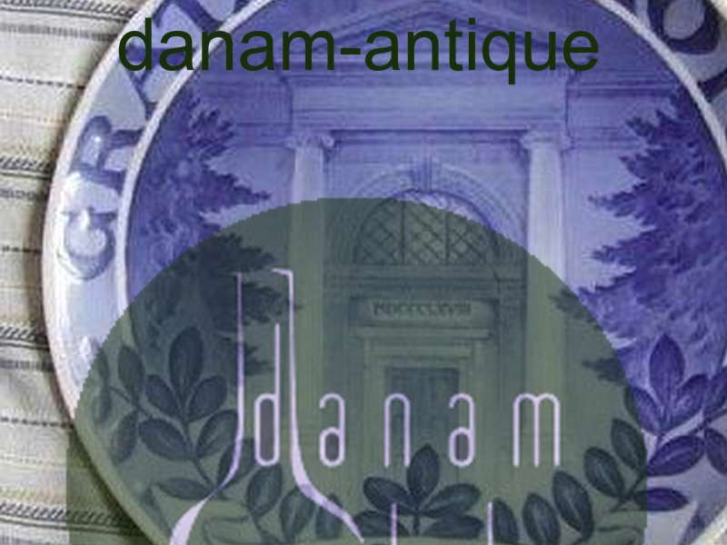 Royal Copenhagen Mindeplatte fra 1927 No RC-CM260