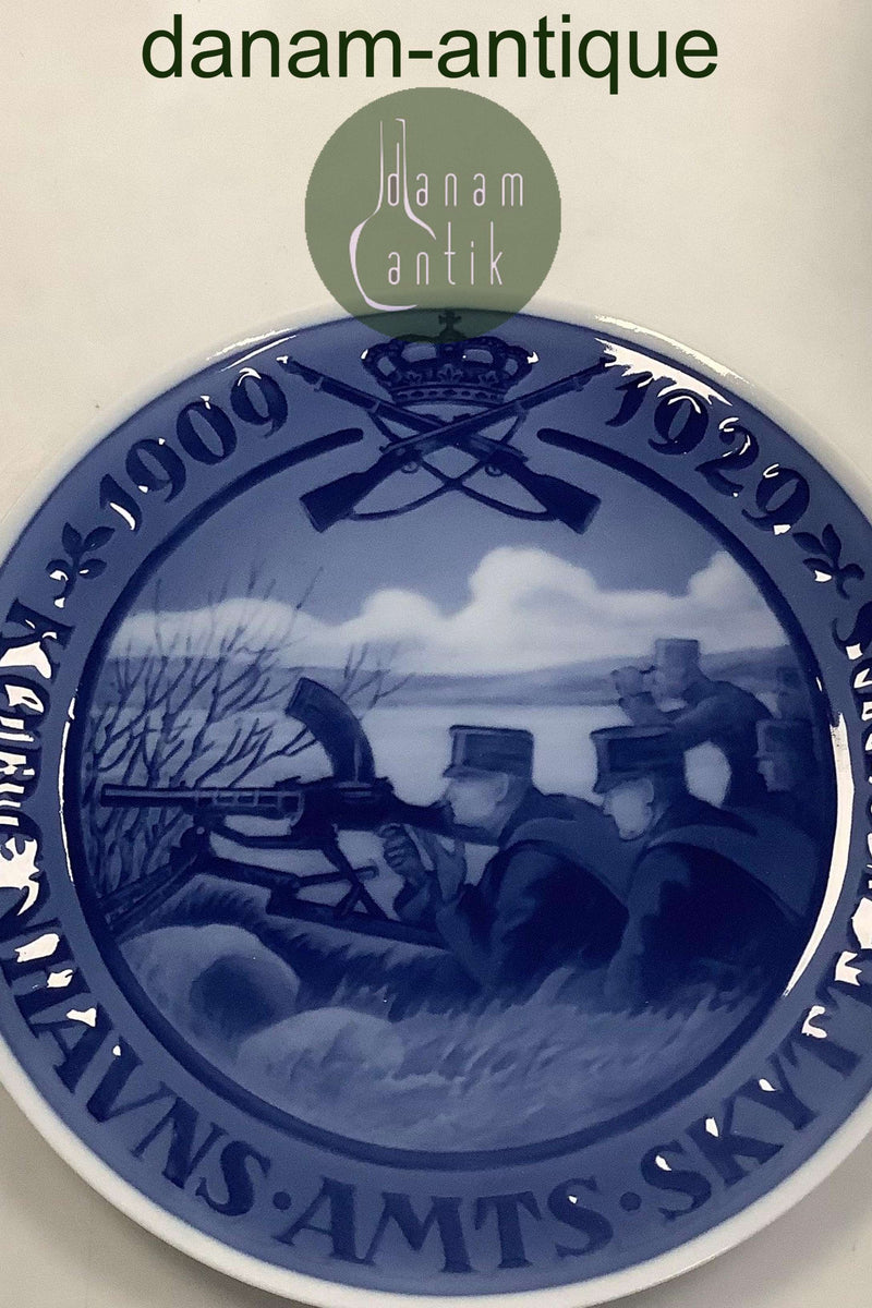 Royal Copenhagen Mindeplatte fra 1929 No RC-CM258