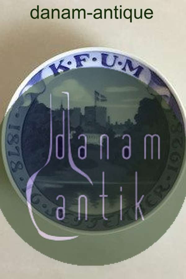 Royal Copenhagen Mindeplatte fra 1928 RC-CM254