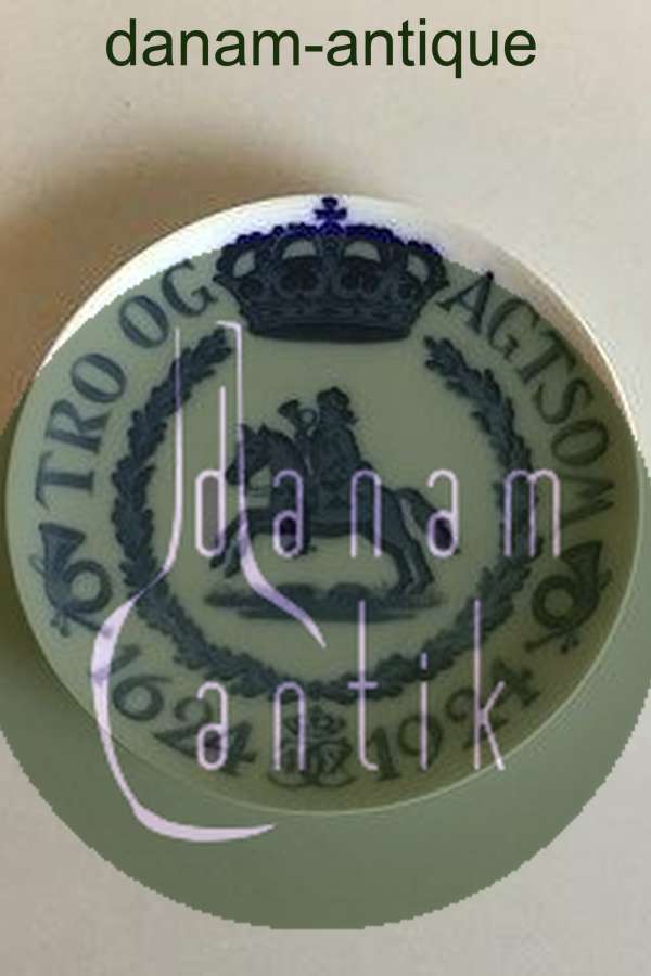 Royal Copenhagen Mindeplatte fra 1924 RC-CM230