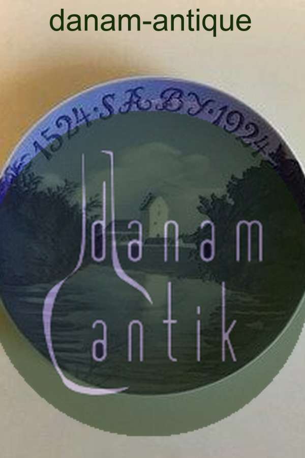 Royal Copenhagen Mindeplatte fra 1924 RC-CM225