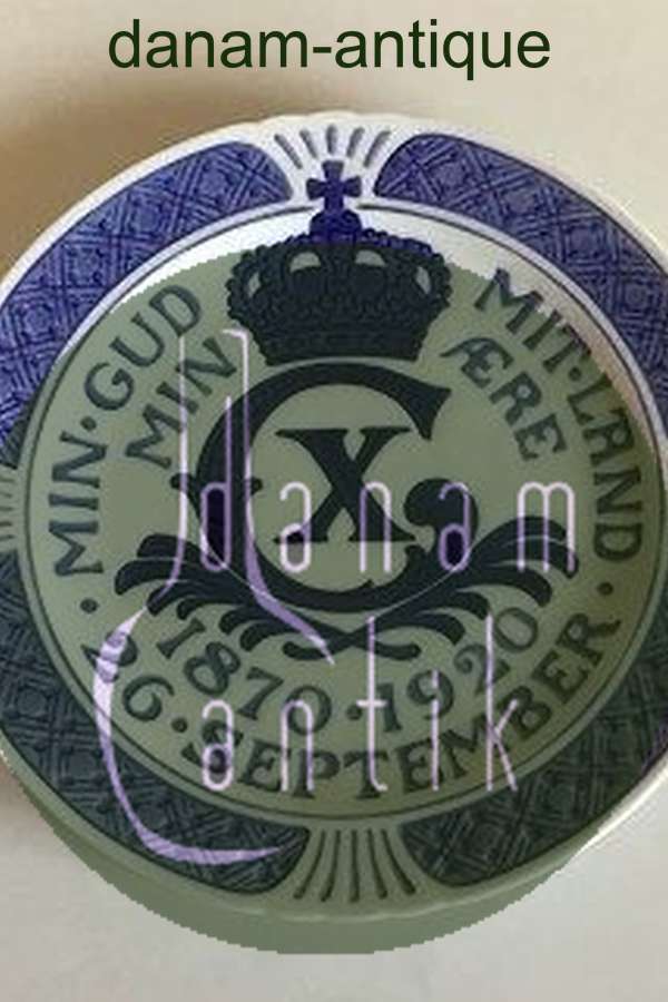 Royal Copenhagen Mindeplatte fra 1920 RC-CM195